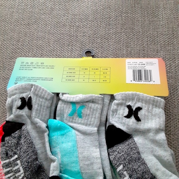 HURLEY Socks ( 6pk ) - Picture 5 of 6